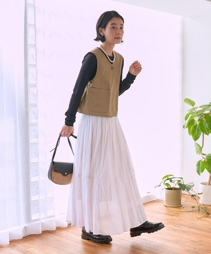 特別款後抽褶設計馬甲（可成套）