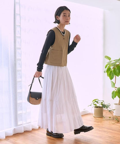 特別款後抽褶設計馬甲（可成套）