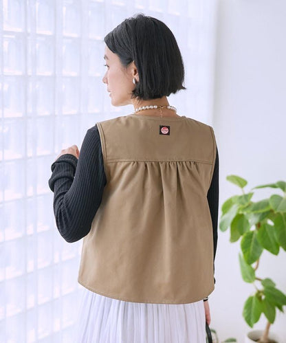 特別款後抽褶設計馬甲（可成套）