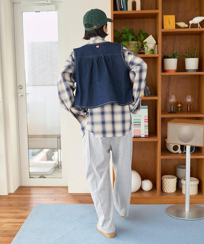 特別款後抽褶設計馬甲（可成套）