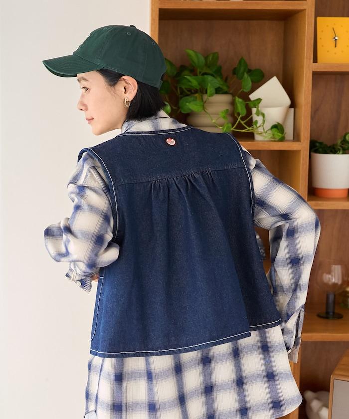 特別款後抽褶設計馬甲（可成套）