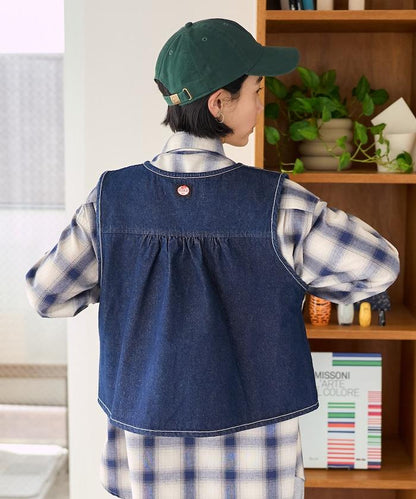 特別款後抽褶設計馬甲（可成套）