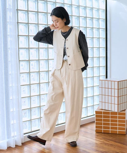 特別款後抽褶設計馬甲（可成套）