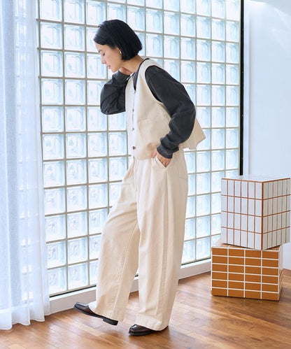 特別款後抽褶設計馬甲（可成套）