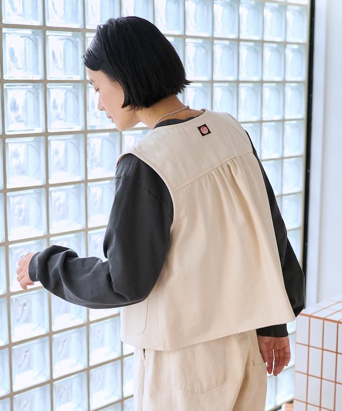 特別款後抽褶設計馬甲（可成套）