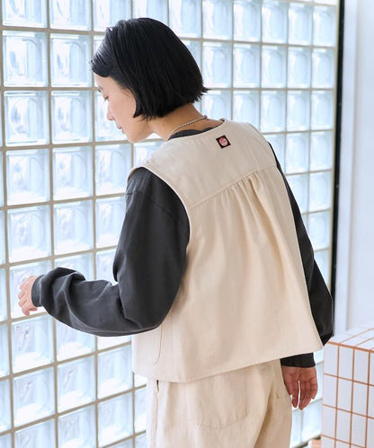 特別款後抽褶設計馬甲（可成套）