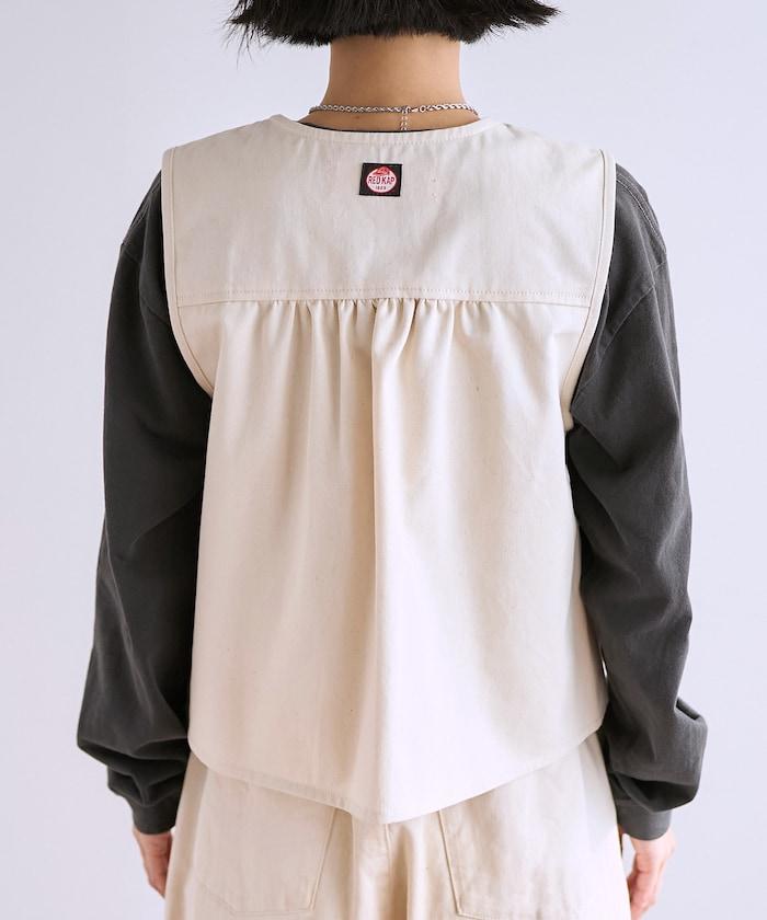 特別款後抽褶設計馬甲（可成套）