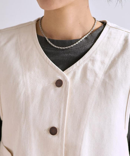 特別款後抽褶設計馬甲（可成套）