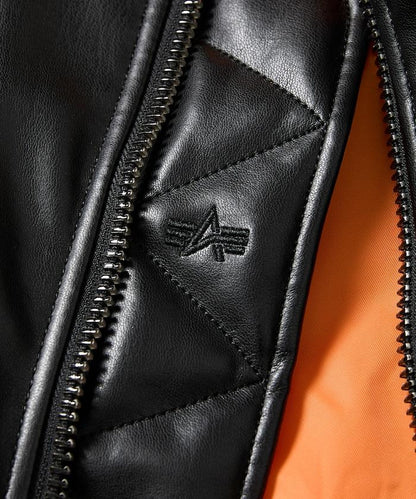 聯名 LEATHERETTE MA-1 夾克