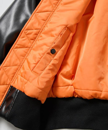 聯名 LEATHERETTE MA-1 夾克