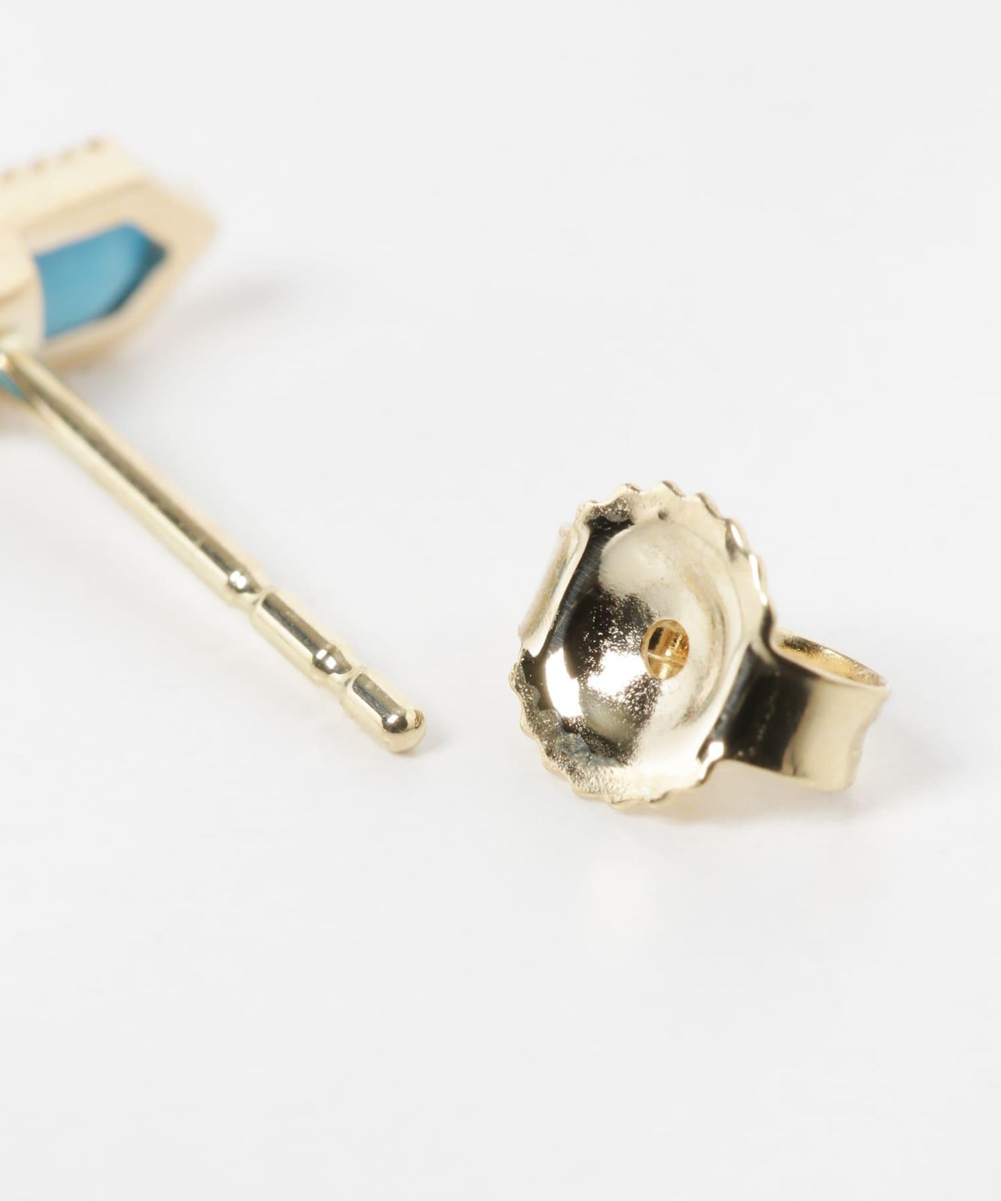 METIER Astra Hexa Turquoise Stud 耳釘