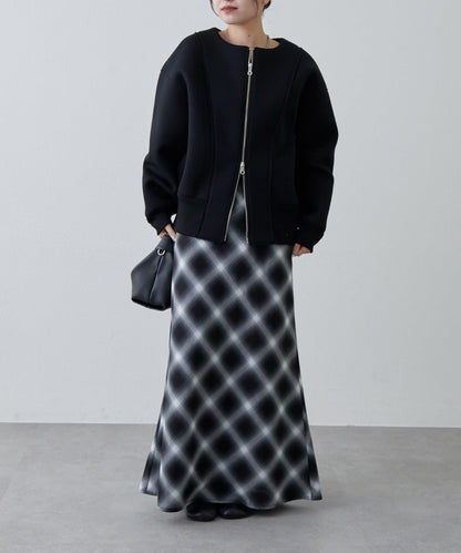 Lui's 雙層提花短夾克