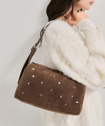 鉚釘裝飾 迷你包