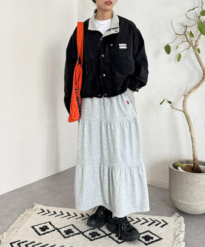 拼色短款戶外夾克