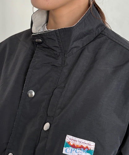 拼色短款戶外夾克