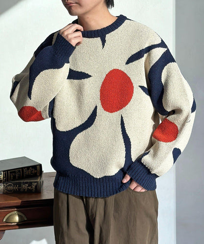 花卉提花布雷針織 針織上衣