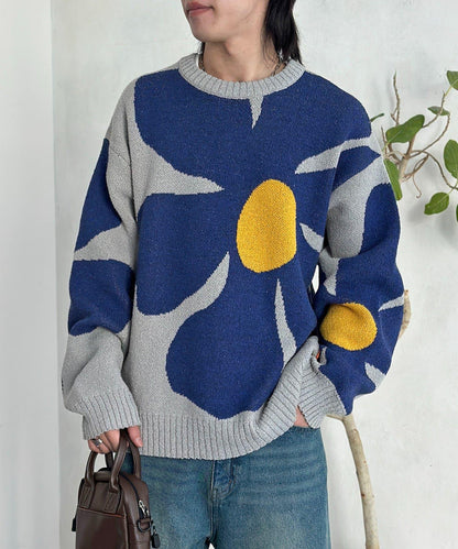 花卉提花布雷針織 針織上衣