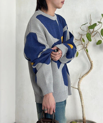 花卉提花布雷針織 針織上衣