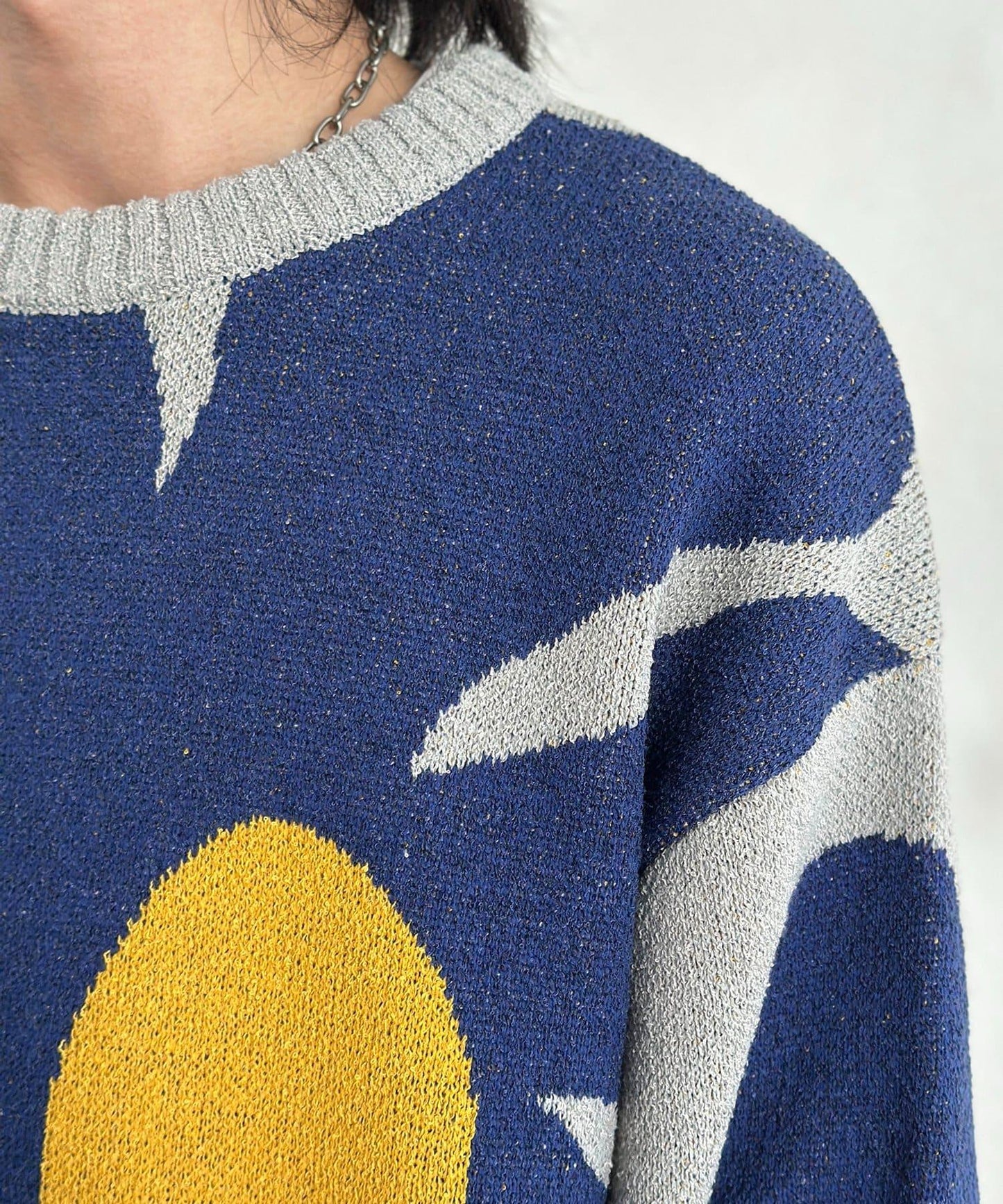 花卉提花布雷針織 針織上衣