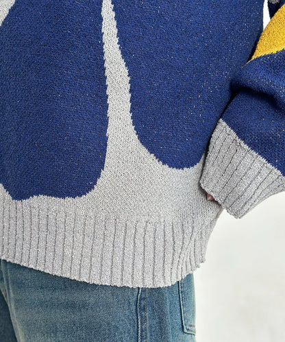 花卉提花布雷針織 針織上衣