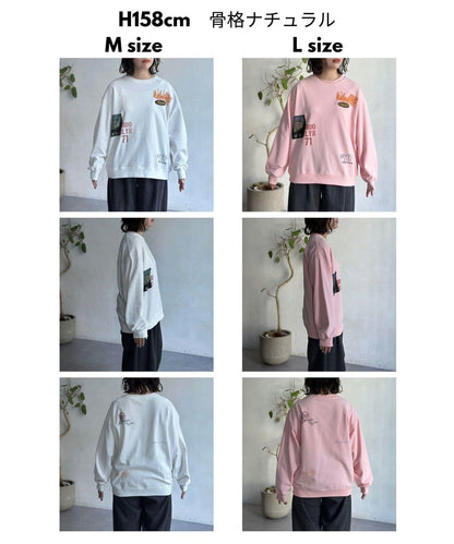 塗鴉風設計 長袖T恤