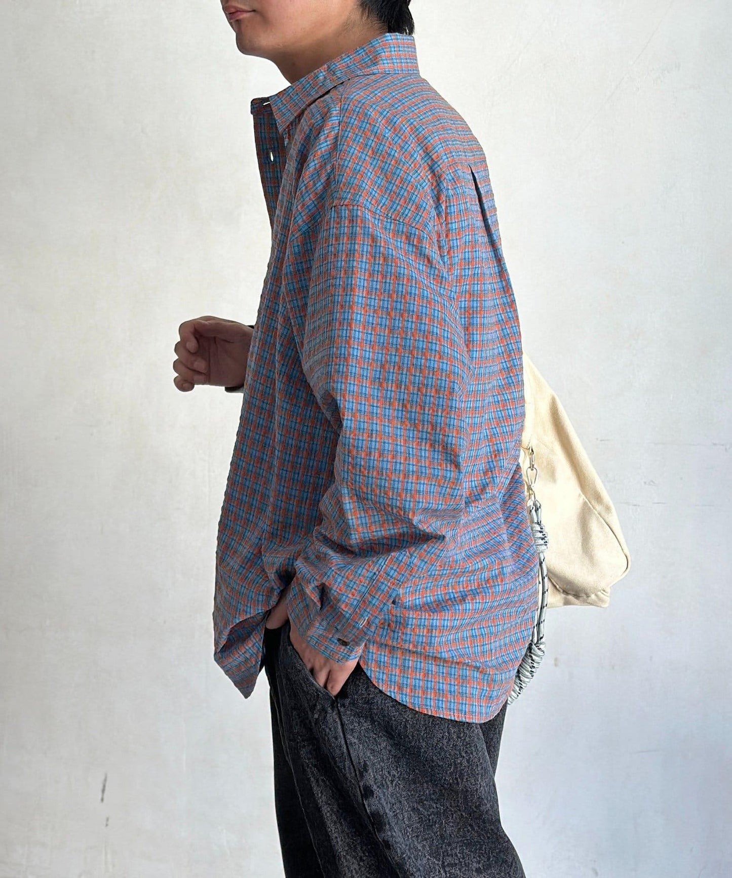 U.S. POLO ASSN. 泡泡紗長袖襯衫