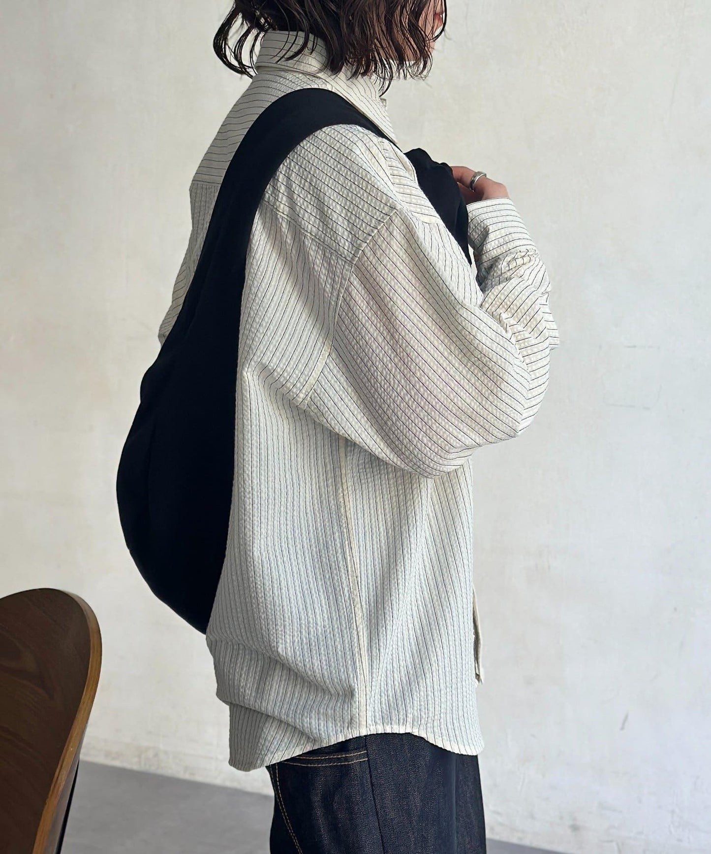 U.S. POLO ASSN. 泡泡紗長袖襯衫