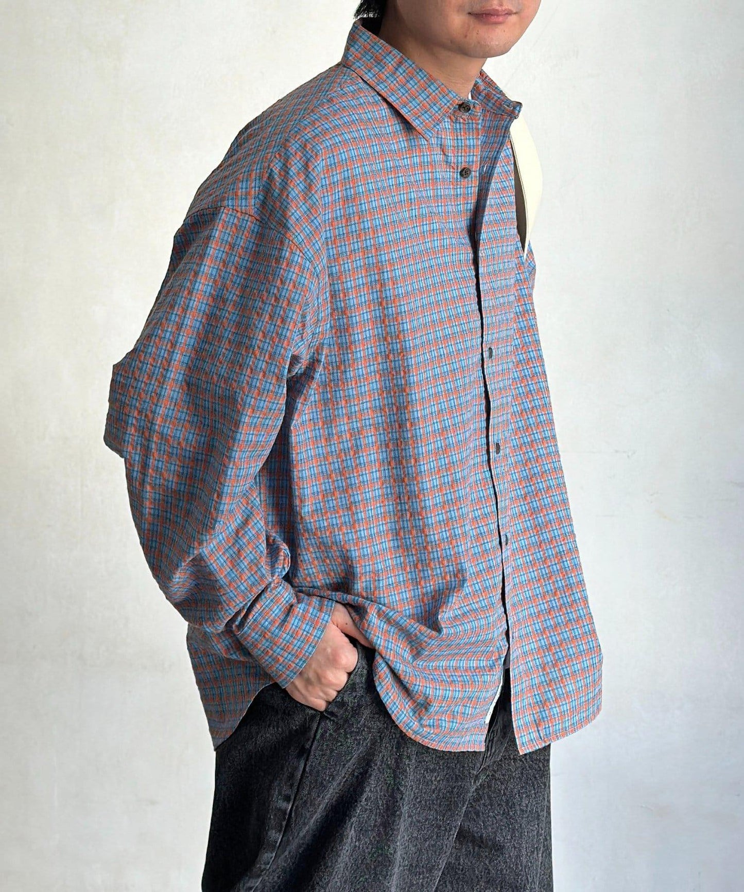 U.S. POLO ASSN. 泡泡紗長袖襯衫