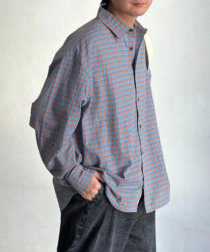 U.S. POLO ASSN. 泡泡紗長袖襯衫