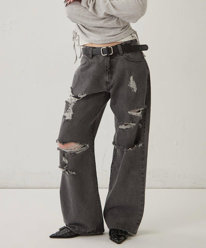 BOLD DISTRESSED DENIM 牛仔單品