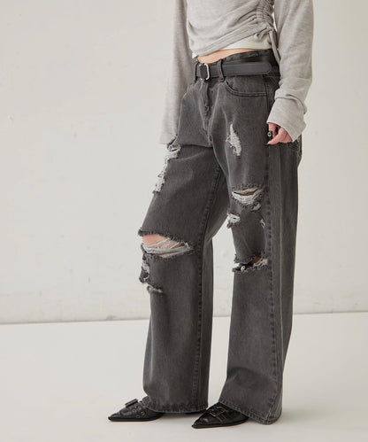 BOLD DISTRESSED DENIM 牛仔單品
