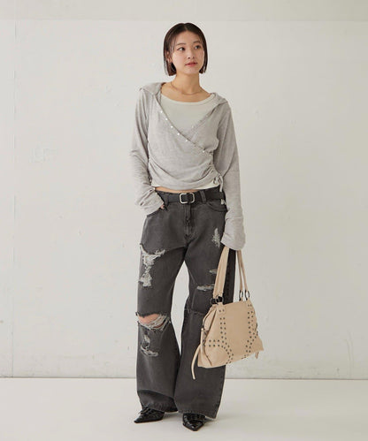 BOLD DISTRESSED DENIM 牛仔單品