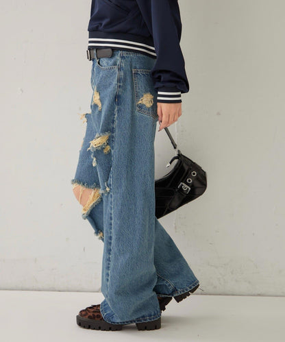 BOLD DISTRESSED DENIM 牛仔單品