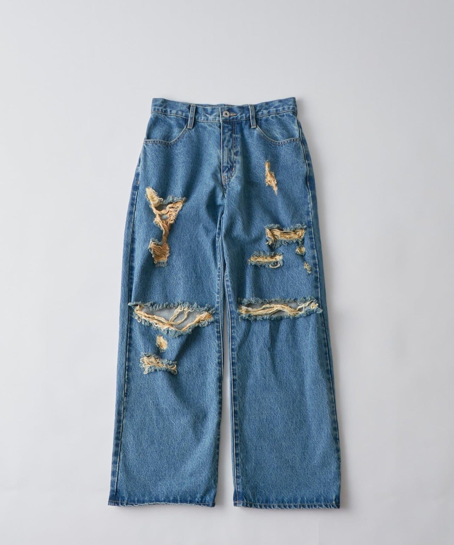 BOLD DISTRESSED DENIM 牛仔單品