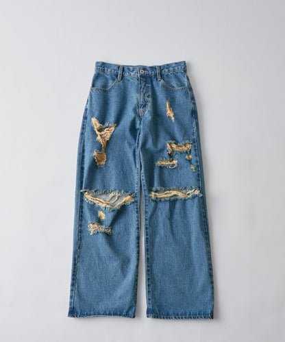 BOLD DISTRESSED DENIM 牛仔單品
