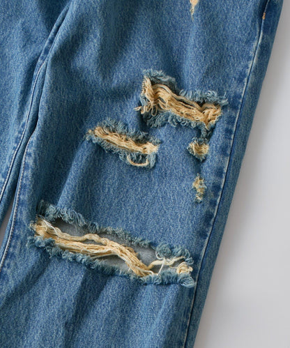 BOLD DISTRESSED DENIM 牛仔單品
