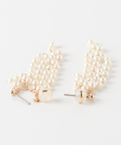 珍珠流蘇耳環