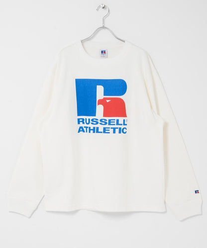 RUSSELL ATHLETIC×SonnyLabel 印花重磅針織長袖T恤