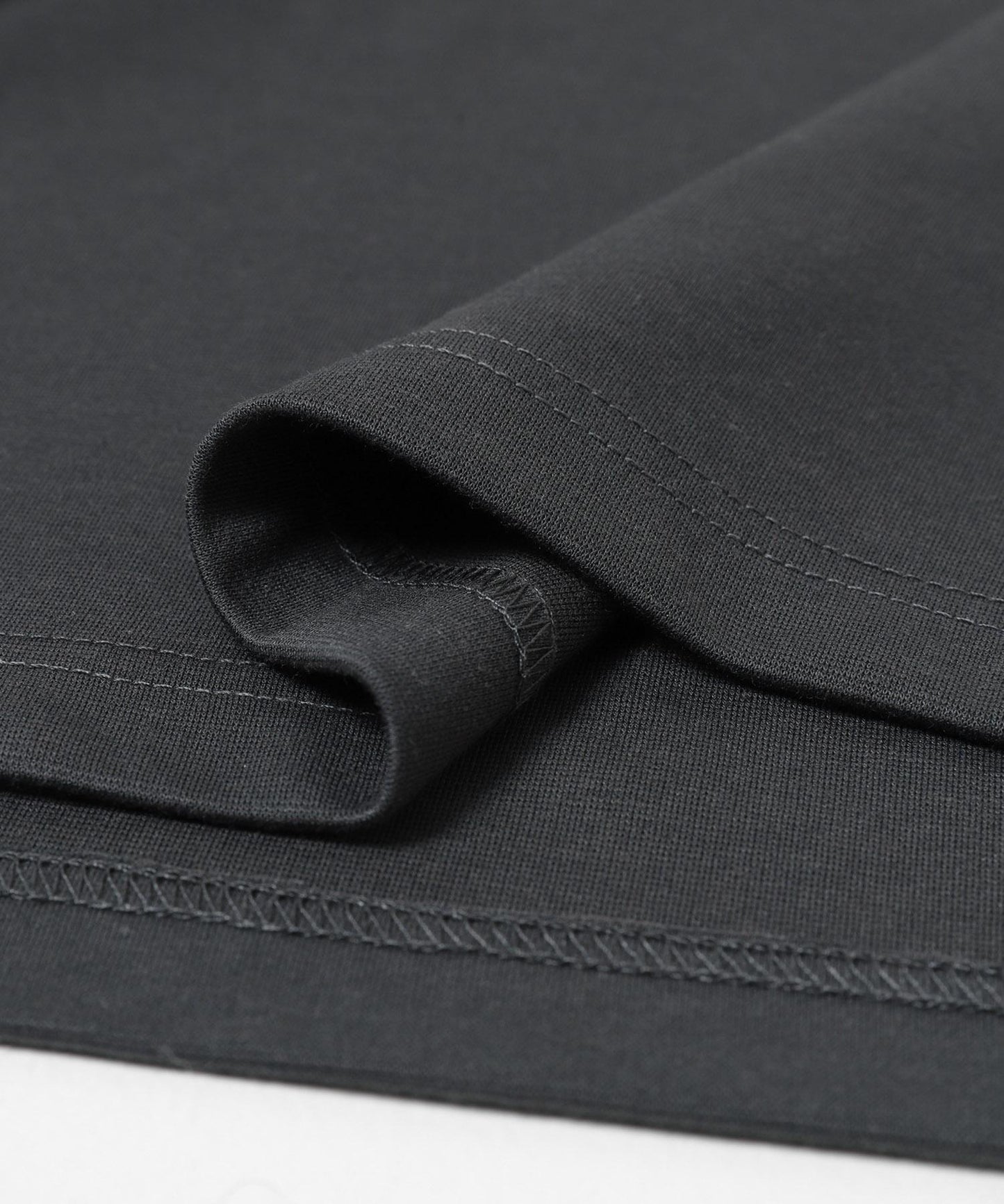 雙面針織 口袋設計 長袖T恤