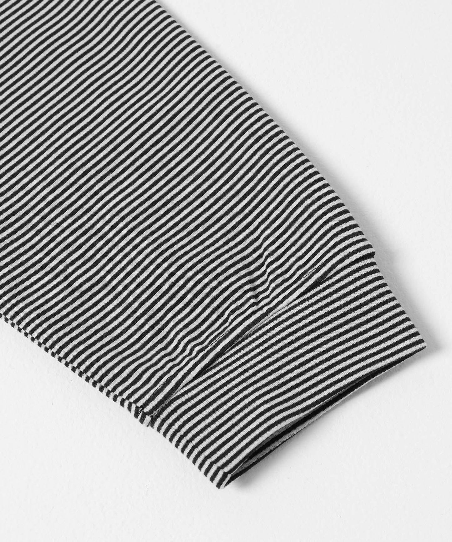 雙面針織 口袋設計 長袖T恤