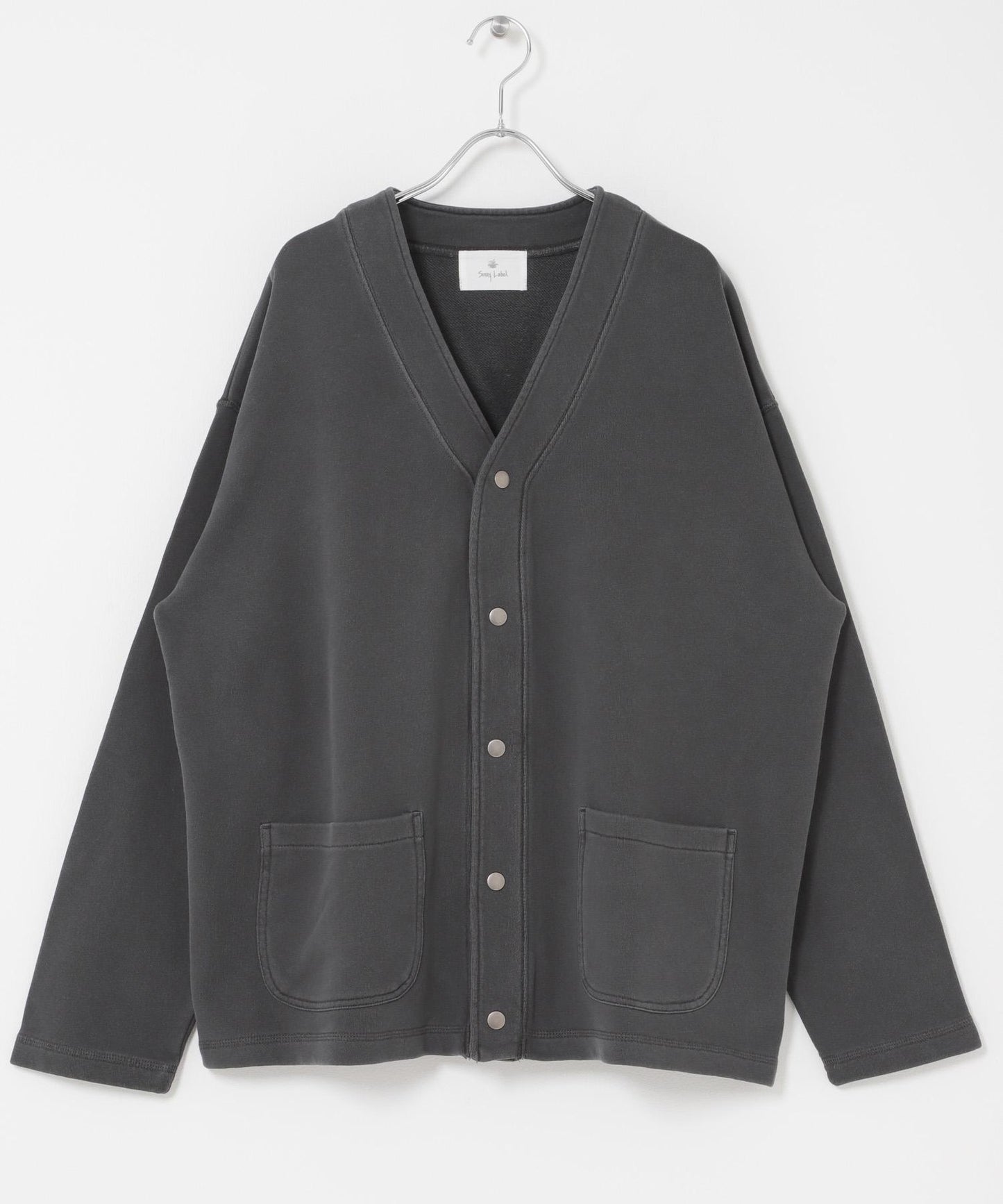 V領衛衣風針織開衫