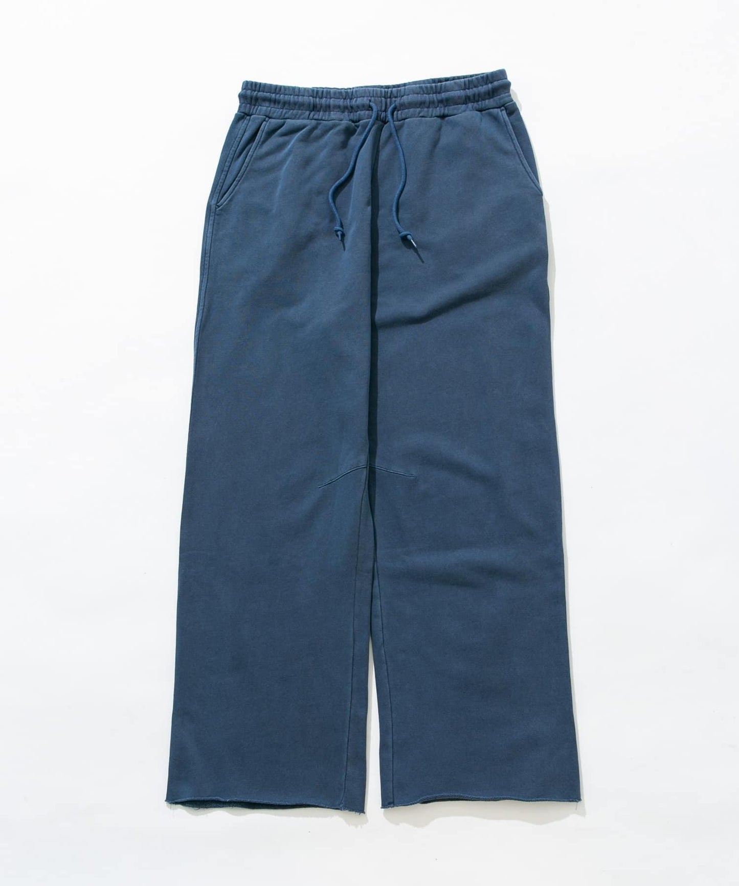 衛衣材質寬鬆闊腿鬆緊休閒褲