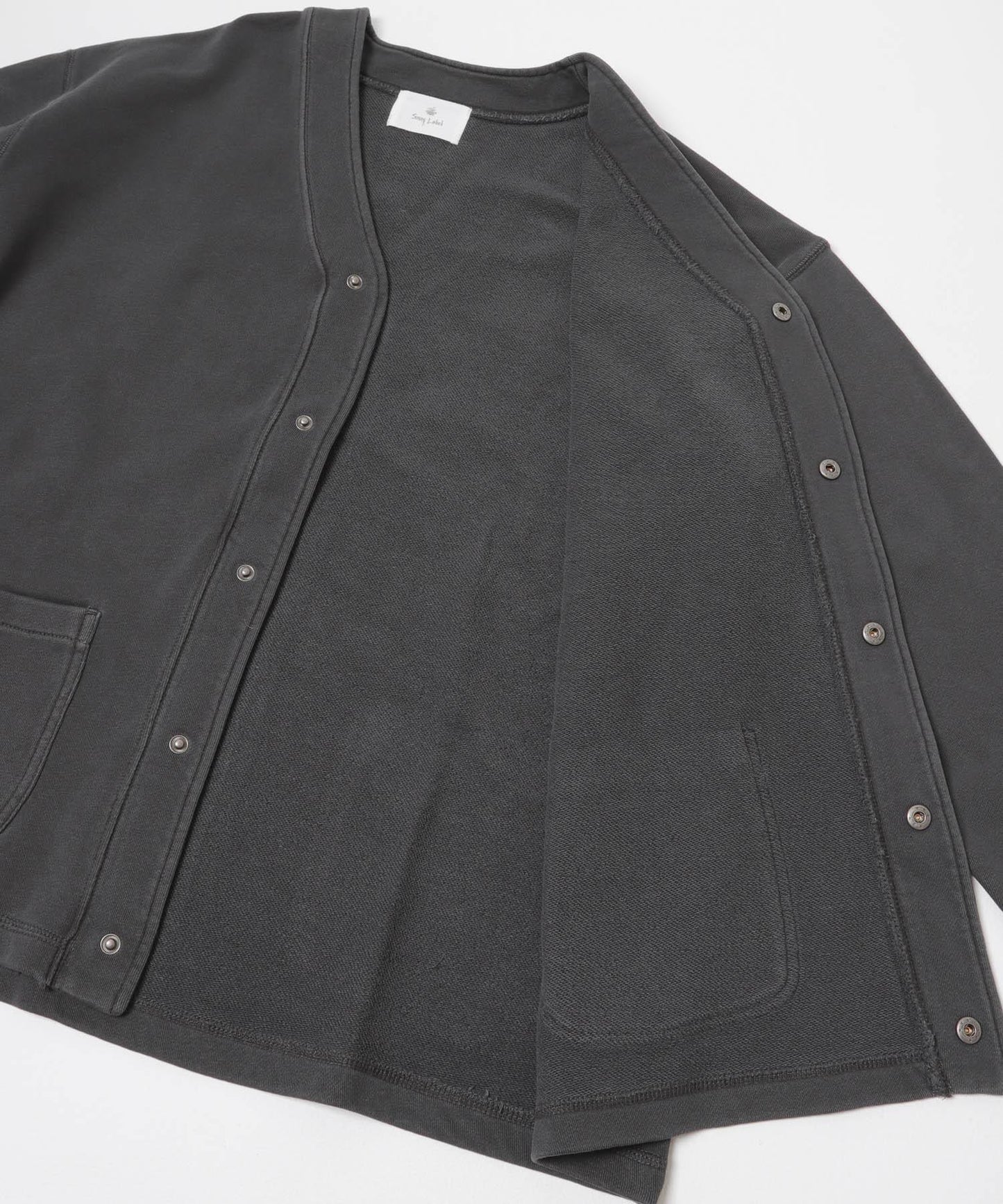 V領衛衣風針織開衫