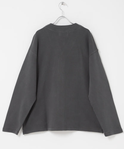 V領衛衣風針織開衫