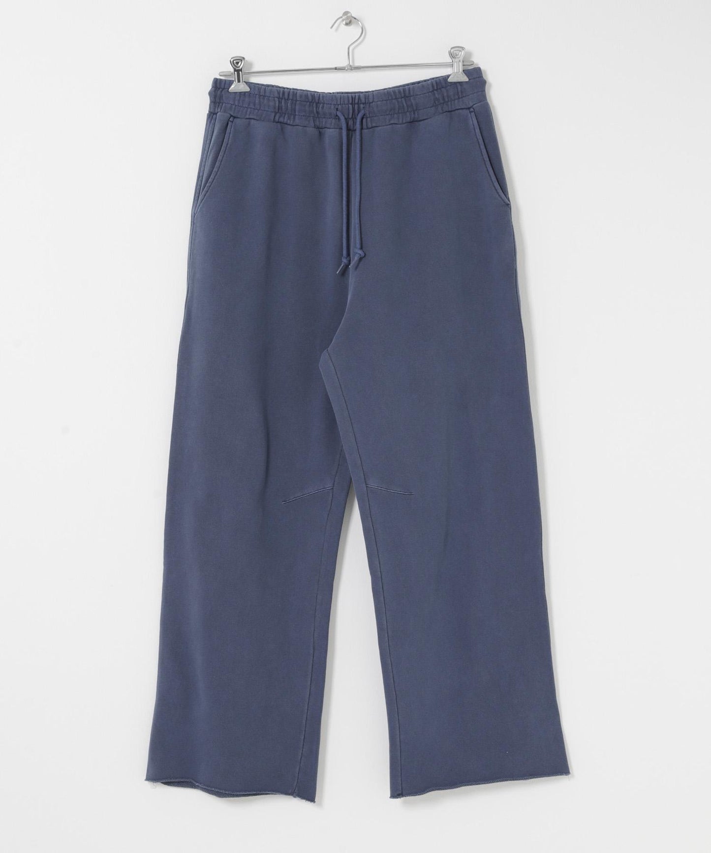 衛衣材質寬鬆闊腿鬆緊休閒褲