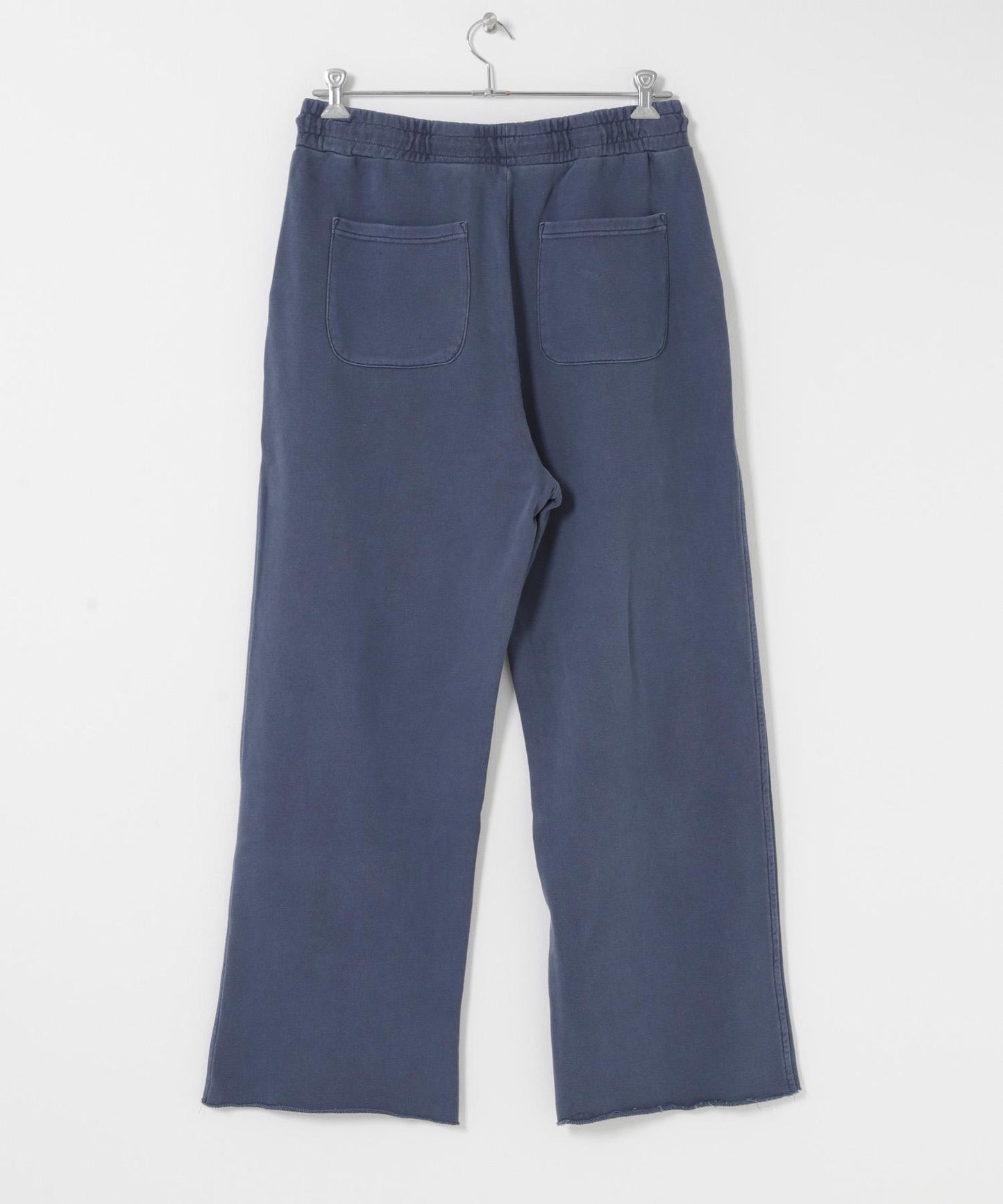 衛衣材質寬鬆闊腿鬆緊休閒褲