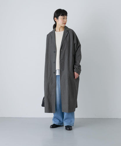 西裝領工裝大衣