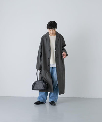 西裝領工裝大衣