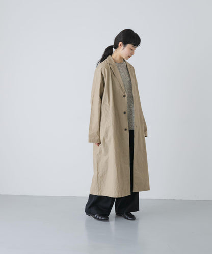 西裝領工裝大衣