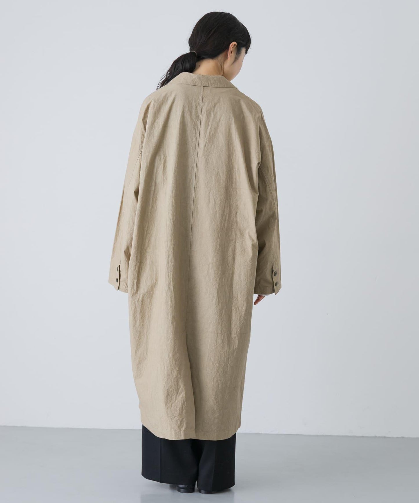 西裝領工裝大衣